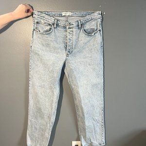 Abercrombie Jean The ‘90s Baggy Low Rise Light Wash